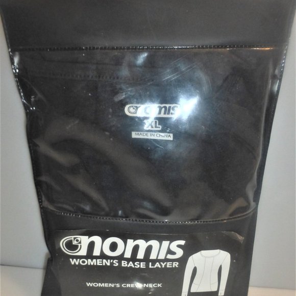 ST5 - NEW Onomis WOMEN'S TOP Size XL Woman's Base Layer Crew Neck Top - Picture 5 of 5